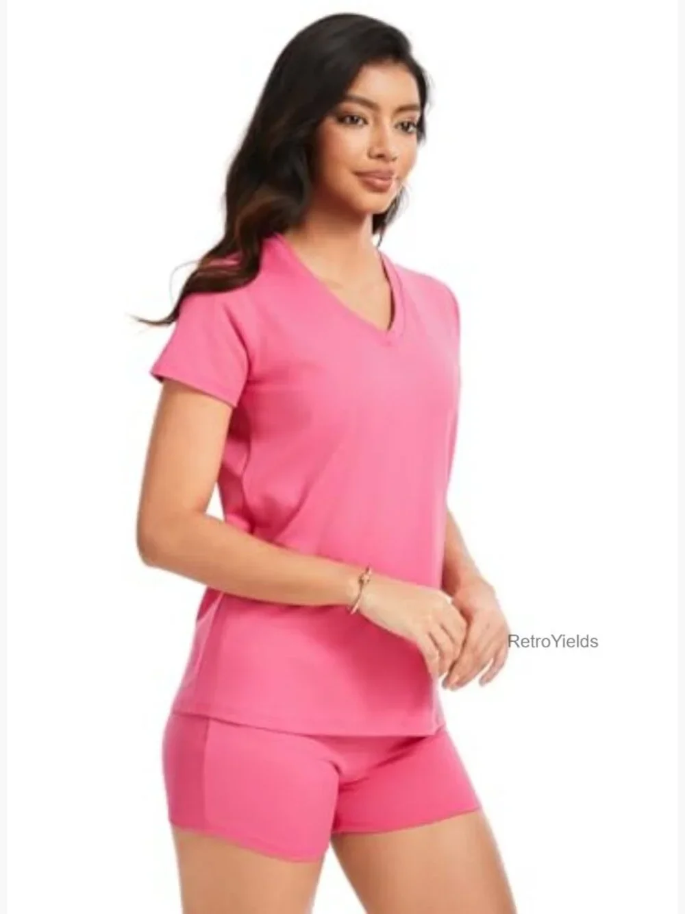 Women's Two Piece Lounge Set Casual Summer Outfits Short Matching Set Home